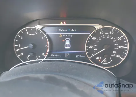 2021 Nissan Altima Sr Fwd из США, поврежденный, VIN 1N4BL4CV9MN307504